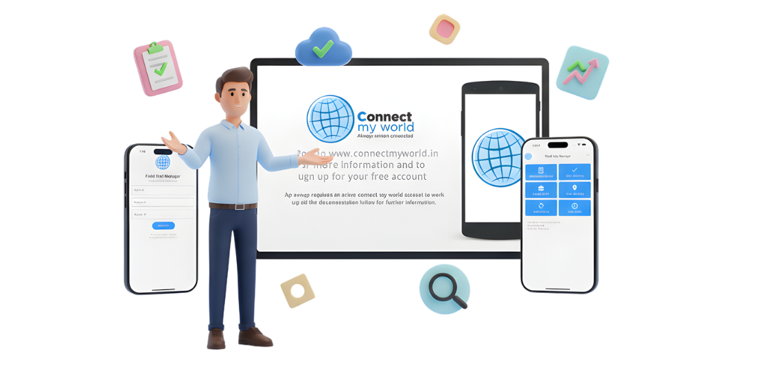 ConnectMyWorld - All in One Field Employee Tracking Software